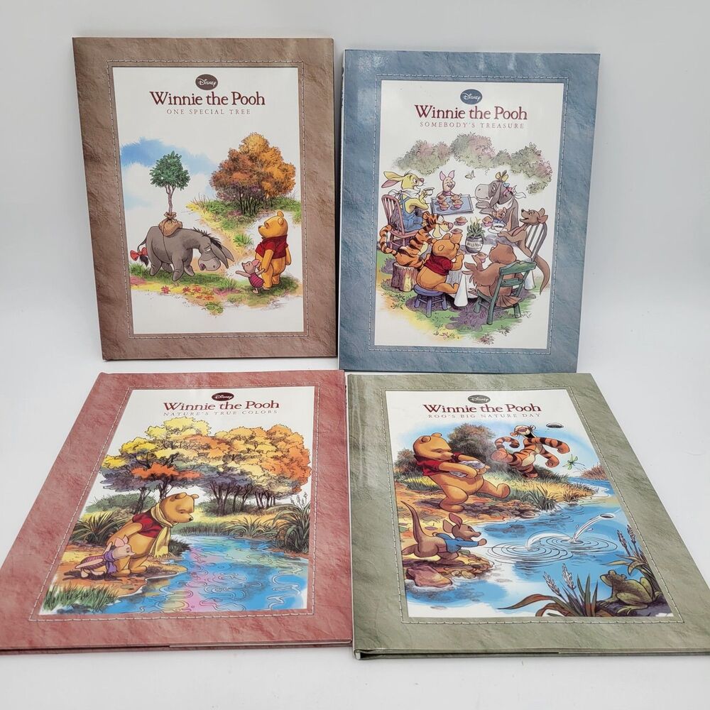 Disney Winnie the Pooh Hardcover Books Kohls Care Kids Collection Set of 4